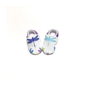 Botines de algodón orgánico para bebé recién nacido, zapatillas personalizadas, algodón 100%, alta calidad, venta al por mayor - Product Image 1