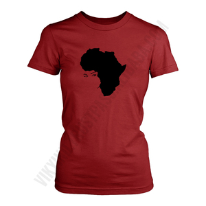 Camiseta de algodón orgánico estampada de manga corta de moda de alta calidad para mujer - Product Image 2