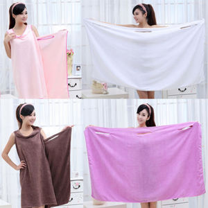 Women Super Absorbent Cotton Bath Beach Wearable Body Wrap Spa <b>Towel</b> <b>Towel</b> - Product Image 4