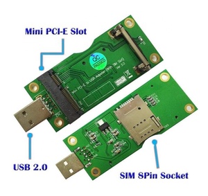 Taidacent <span class=keywords><strong>Mini</strong></span> <span class=keywords><strong>PCI</strong></span>-E để USB Bộ Chuyển Đổi Hội Đồng Quản Trị Với SIM Khe Cắm Thẻ Nhớ cho WWAN/<span class=keywords><strong>LTE</strong></span> Mô-đun - Product Image 4