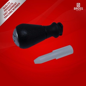 BSP659-Adaptador de perilla de palanca de cambios de 5 velocidades, color negro cromado para 2403AP - Product Image 4
