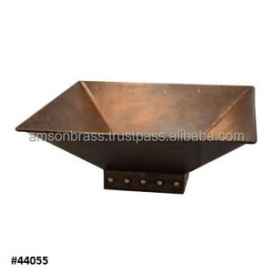 Tavolo da esterno C Standard rettangolare solido rame fuoco <span class=keywords><strong>Pit</strong></span> nuovo design e semplice pozzo del fuoco con le gambe