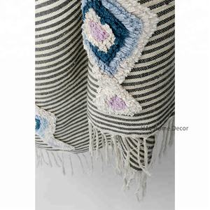 Luxury Cotton Throw blanket for Couch decor, Wholesale blanket made of high quality cotton and Acrylic - Product Image 4