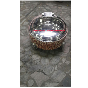 จานอุ่นอาหารไฮดรอลิกทำจากแก้วทรงกลมขนาด6ลิตร - Product Image 2