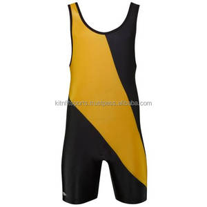 Pakistan Vente en gros Prix bon marché Conception personnalisée Sublimation pour hommes Maillots de lutte Fabricant Enfants Singlet de lutte - Product Image 3