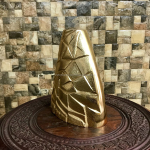 Florero decorativo de aluminio para decoración del hogar y oficina, jarrón moderno de metal para artesanía - Product Image 3