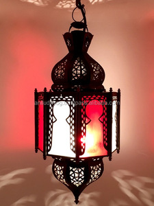 Linterna única de estilo árabe rústico antiguo Producto de iluminación y luces de diseño único - Product Image 2
