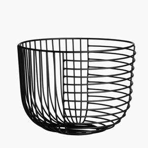 ตะกร้าผ้าทำจากเหล็กอ่อน, ตะกร้าใส่ของใช้ในครัว, ตะกร้าวางบนเคาน์เตอร์, ตะกร้าบ้านไร่, ตะกร้าใส่ของ, ตะกร้าอเนกประสงค์ - Product Image 1