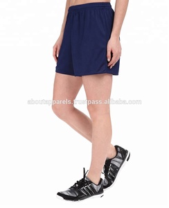 Nueva moda de moda, pantalones cortos para correr con logotipo bordado hecho a medida para mujer, pantalones cortos transpirables de algodón para gimnasio - Product Image 3