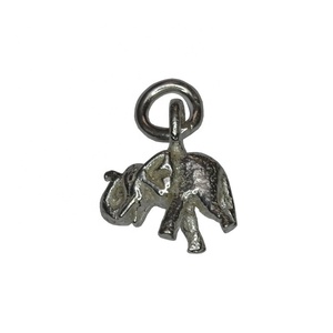 Breloque éléphant en argent sterling en gros - Product Image 1