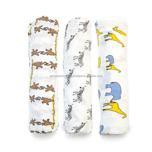 Couverture à langer en coton biologique, certifié cpc, pour bébé - Product Image 1