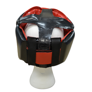 Protector de cabeza de boxeo hecho de PU texturizado, goma interior y espuma de alta densidad especial - Product Image 4