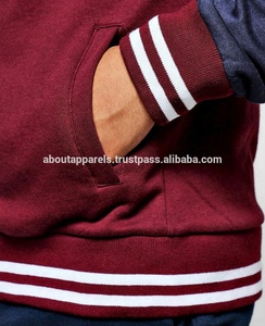 Stylish New Arrival Cheap Stylish 100% Polyester Varsity Jacket Baseball/pullover Baseball Cotton Twill Varsity Bomber Jacket - Product Image 2