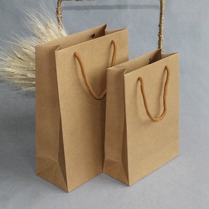 ถุงกระดาษสีดำที่กำหนดเองพิมพ์กระดาษคราฟท์ถุงช้อปปิ้งถุงของขวัญกระดาษ - Product Image 4