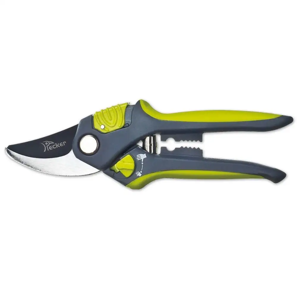 (PC-3168B-1) 8 "(205mm) ayarlanabilir saplı Bypass bahçe çiçek Secateurs