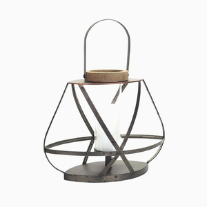 Ferme Pilier Bougie Lanternes - Product Image 1