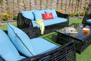 Canapé-lit moderne en osier, ensemble pour le jardin ou la salle de séjour, 2018 - Product Image 5