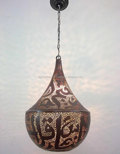 Zahereen Antique Copper Steel Mosaic Energy Saving Lampshade Hanging <b>Decorative</b> <b>Lamp</b> B 232 - Product Image 1