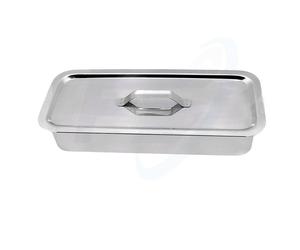 Bandeja médica de acero inoxidable, soporte de herramientas Holloware, organizador Dental con logotipo personalizado, venta al por mayor - Product Image 5