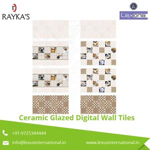 กระเบื้องผนังดิจิตอลเคลือบเซรามิกแข็งดีไซน์ทันสมัยสำหรับภายในโรงแรมฉนวนกันความร้อน & ฟังก์ชั่นต้านเชื้อแบคทีเรีย - Product Image 3