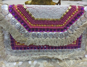 Diseñador de lujo bolso de las mujeres de moda boda fiesta embrague bolsas al por mayor gurú de Kirpa CASA DE EXPORTACIÓN - Product Image 1
