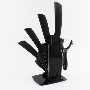Wholesale Multi-purpose Royal Chef <strong>Ceramic</strong> <strong>Knife</strong> <strong>Set</strong> with Grater Black Kitchen <strong>Knife</strong> - Product Image 3