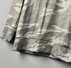 Camisas atléticas de manga larga para mujer, de secado rápido y transpirables, ligeras, para correr, deportes, estampado de camuflaje, ropa informal, cuello redondo, Bangladesh - Product Image 6