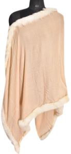 Pashmina Cashmere <b>Scarf</b> with Rabbit Fur With Latest Color Option - Product Image 2