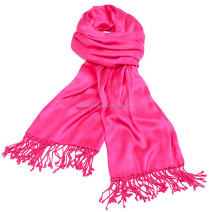 Autumn Rayon Pashmina <b>Wrap</b> Viscose Satin Shawl-Traditional <b>Scarf</b> & Shawl - Product Image 2