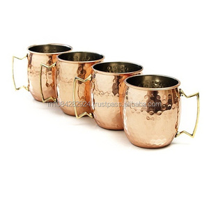 MULE DE MOSCOU EN CUIVRE 16 OZ TASSE À BOIRE, ENSEMBLE DE 4 - Product Image 4