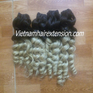 Magnifiques extensions de cheveux humains Remy vietnamiens avec trame de peau bouclée, 8-32 pouces, 100 grammes, 100% cheveux vierges - Product Image 5