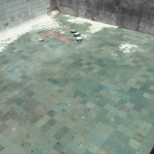 Premium 150x150mm Swimming Pool Tiles Polished Green Antibacterial Acid-Resistant <b>Borders</b> for Exterior <b>Wall</b> Floor Use Natural - Product Image 1