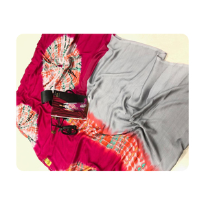 เสื้อผ้าอินเดียและปากีสถานที่ได้รับความนิยมมากที่สุดผ้าไหมบานาราสีนุ่มผู้หญิงแฟชั่นสารีสําหรับชุดแต่งงาน - Product Image 1