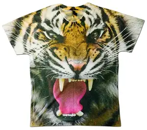 Drop Shoulder T-Shirts Volledig Bedrukt T-Shirts Op Maat Gemaakte Sublimatie Hoge Kwaliteit Buiten Street Wear T-Shirts