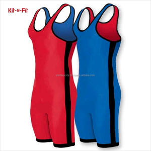 Costumes de lutte pour hommes confortables en gros Singlet de lutte sur mesure - Product Image 6