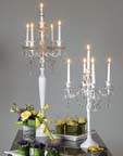 Candélabre en argent antique fait à la main Ins Style bol en métal pour la maison hôtel église décoration de mariage nouveau Design noël inspirer - Product Image 2