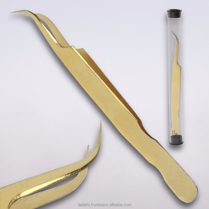 Kit de pinzas de acero inoxidable arcoíris, juego de pinzas antiestáticas para extensión de pestañas, vello Facial, cejas, arte de uñas, OEM ODM - Product Image 5