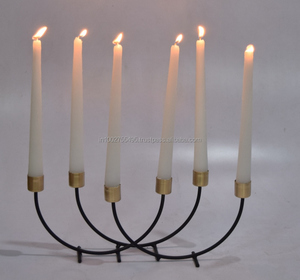 Luxury Home Decoration 5-Candle Unique <b>Tealight</b> <b>Holder</b> Christmas Occasion Decorative Candle Jar Christmas Centre piece - Product Image 5