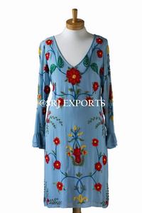 Maxican ชุดเดรสราตรีสำหรับผู้หญิง,เสื้อคลุมงานแต่งงานหรูหราปักลายแบบดั้งเดิมและทันสมัย - Product Image 4