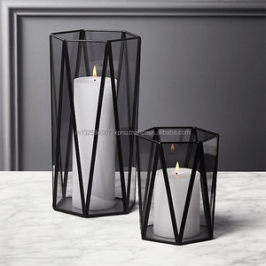 Linternas de metal para velas de Navidad - Product Image 6