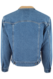 Chaqueta vaquera de manga larga para hombre - Product Image 5