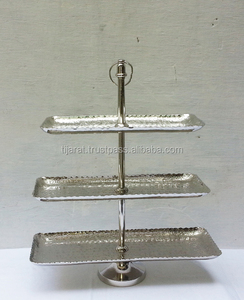 ยืนเค้กแต่งงานอลูมิเนียมยืนเค้กชุด/ขายร้อนยืนผลไม้ - Product Image 5