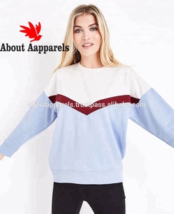 OEM <b>Bulk</b> Wholesale Women Split Side French <b>Terry</b> Oversized Blank Pullover Sweater Breathable Sweatshirt - Product Image 5