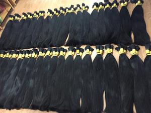 Visón brasileño de la Virgen del pelo paquete recto sin procesar de la Virgen de la extensión del pelo recto de 10A pelo brasileño de la Virgen - Product Image 2