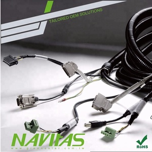 ชุดสายไฟฟ้า LVDS MDR DF13 JST Molex สำหรับจอแสดงผลและอุปกรณ์อุตสาหกรรมแบบกำหนดเอง - Product Image 2