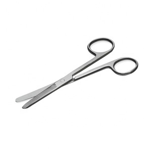 Ciseaux chirurgicaux 14 cm à usage unique, instruments chirurgicaux de base en acier inoxydable - Product Image 1