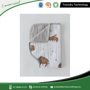 Mantas de muselina para bebés, Súper suaves, personalizadas, de alta calidad - Product Image 3