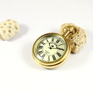 Montre de poche pirate en laiton antique une pièce Souvenir chaîne en métal alliage durable cadeau de bureau pour la promotion promotionnelle SAIPW809 - Product Image 3