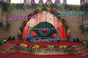 Escenario de boda asiático elegante, temática de bollwood, moda de escenario, boda india - Product Image 6
