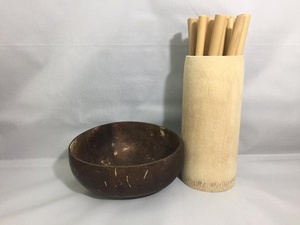 EUTECH 100%-Pailles en bambou naturel 20cm polies, sans danger pour la santé, matière organique imperméable pour la décoration intérieure - Product Image 2